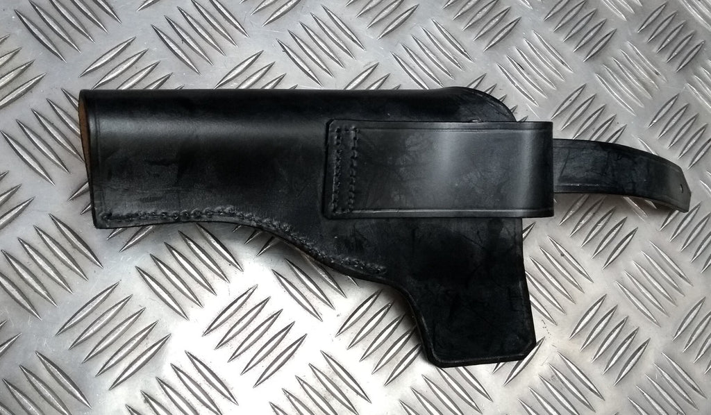Ceremonial Parade Holster Black Matt Leather Issue Made in UK