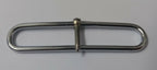 Nickel Plate Parade Belt Prong Slider Adjuster x 2 2 1/2" NEW