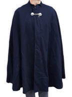 British RM Royal Marines Cape Navy Blue Wool Bandsman Bandswoman w Lion Head XL