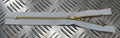 Genuine British White 20cm Closed End Metal Zip Zipper