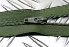 Genuine British YKK 19.5cm Closed End Army Green Zip / Zipper Zpm203
