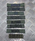 Vintage Breast / Chest Device ID Patch Various Names
