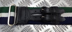 Zambia Stable Belt 2" Wide Three Colour Chrome Buckle & Slider Adjustable to 36"