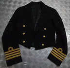 Vintage Naval Jacket 50s Pattern British Navy Mess Dress Uniform Captain Rank