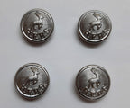 Hertfordshire Buttons Ring Back H F R S Obsolete Stag / Hart Insignia 26L 2 Prs