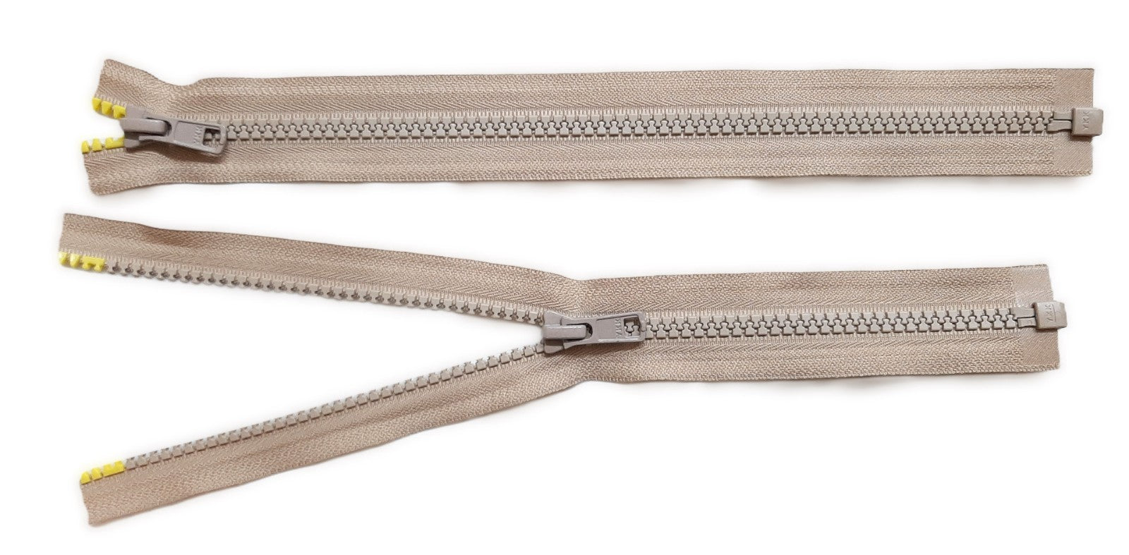Desert Zippers YKK British Forces Heavy Duty 10" Zips Open End X 2