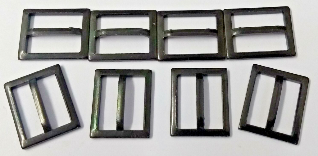 Genuine British Subdued Metal 1/2" Chin Strap Slider Stay X8 STD138