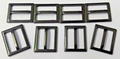 Genuine British Subdued Metal 1/2" Chin Strap Slider Stay X8 STD138
