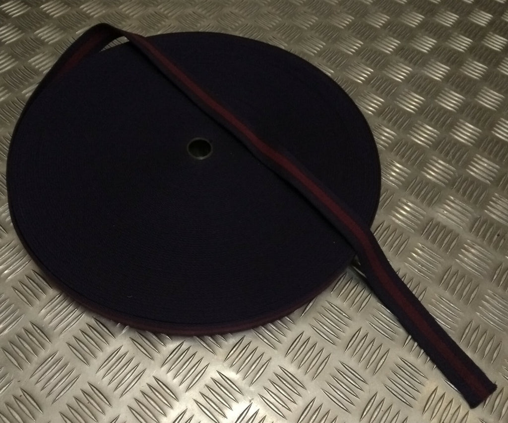 Genuine Issue Trouser Belt Material 2 Tone Unknow Regiment 32mm MFS15