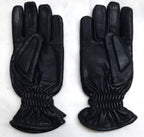 Cut Resistant Gloves Leather Knuckle and Back Hand Protection Riot Public Order
