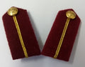 Abu Dhabi Officer Rank Collar Boards Gorgets & Insignia Buttons With Snap Clips