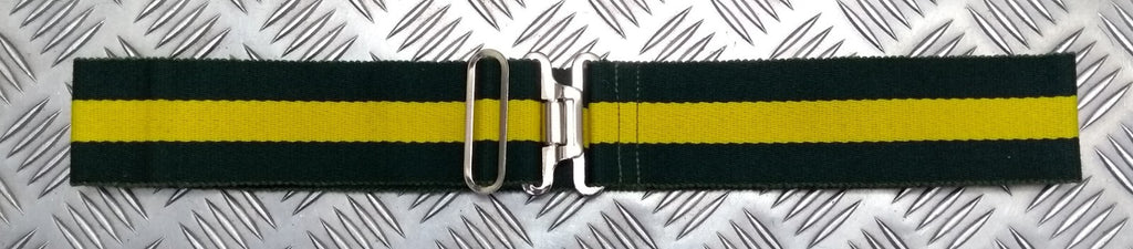 Jamaica 3rd Battalion JDF 57mm Two Tone Stable Belt With Chrome Buckle & Slider