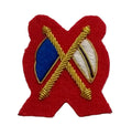 Mess Kit Badge Royal Engineers Signaller British Army Hand Embroidered Arm Patch