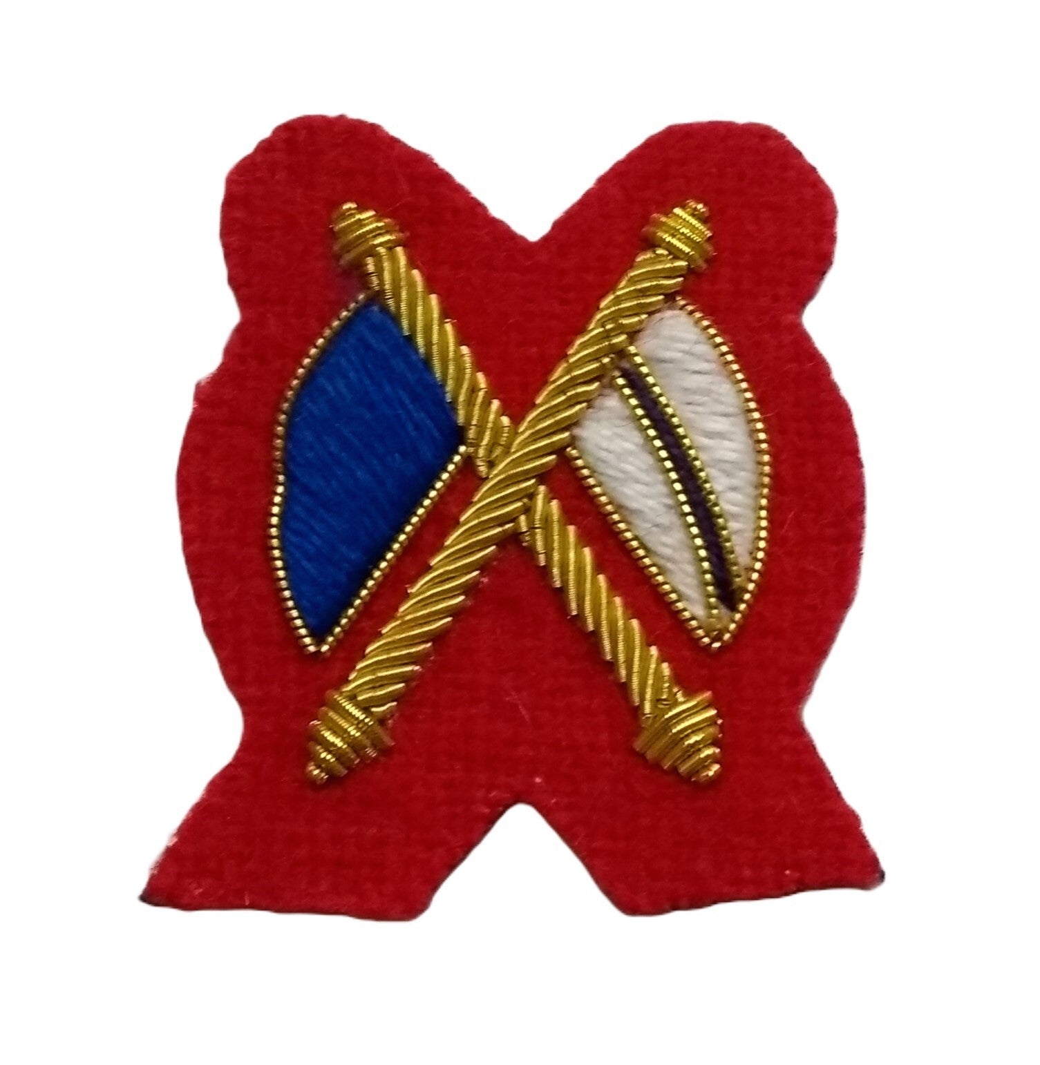 Mess Kit Badge Royal Engineers Signaller British Army Hand Embroidered Arm Patch