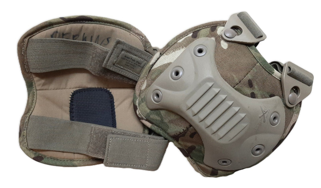 Virtus Knee Pads British Army & Royal Marines MTP Camo Proxon Airsoft Paintball