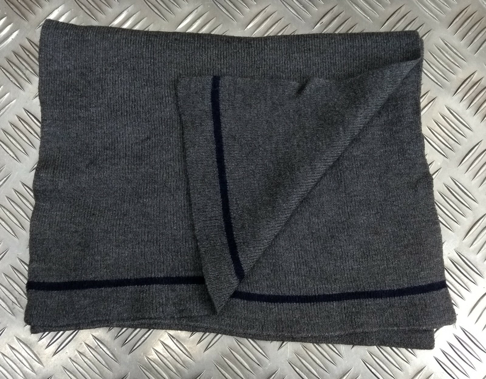 Genuine Vintage Issued Field Grey Soldiers Standard Dress Wool Scarf