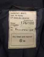 RAF Royal Air Force Rain Coat Airforce Blue-Grey Double Breasted Assorted Sizes