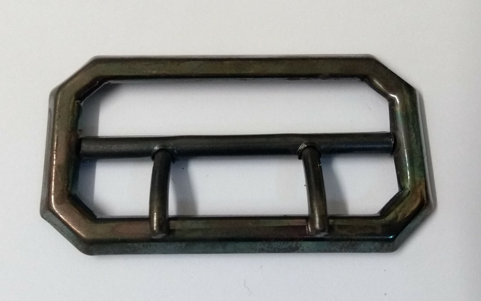Cloth Belt Buckle 2" Lovat RM Service & No5 Dress Subdued Double Prong- NEW