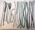 Green Ceremonial & Parade Lanyards / Cords joblot of 18