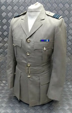 British Army No6 Squadron Leader Ofc Dress Jacket Complete With Belt EBYT986