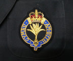 British Army Welsh Guards Blazer With Insignia Chest Patch & QC Buttons Cymru Am Byth 46" Reg