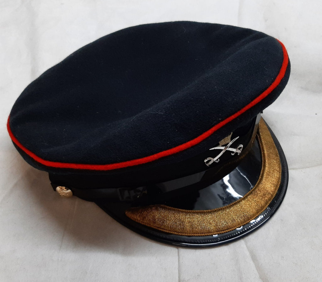 No1 Dress Hat Officer Vintage British Army PTI Insignia Samuel Bros Size 57cm