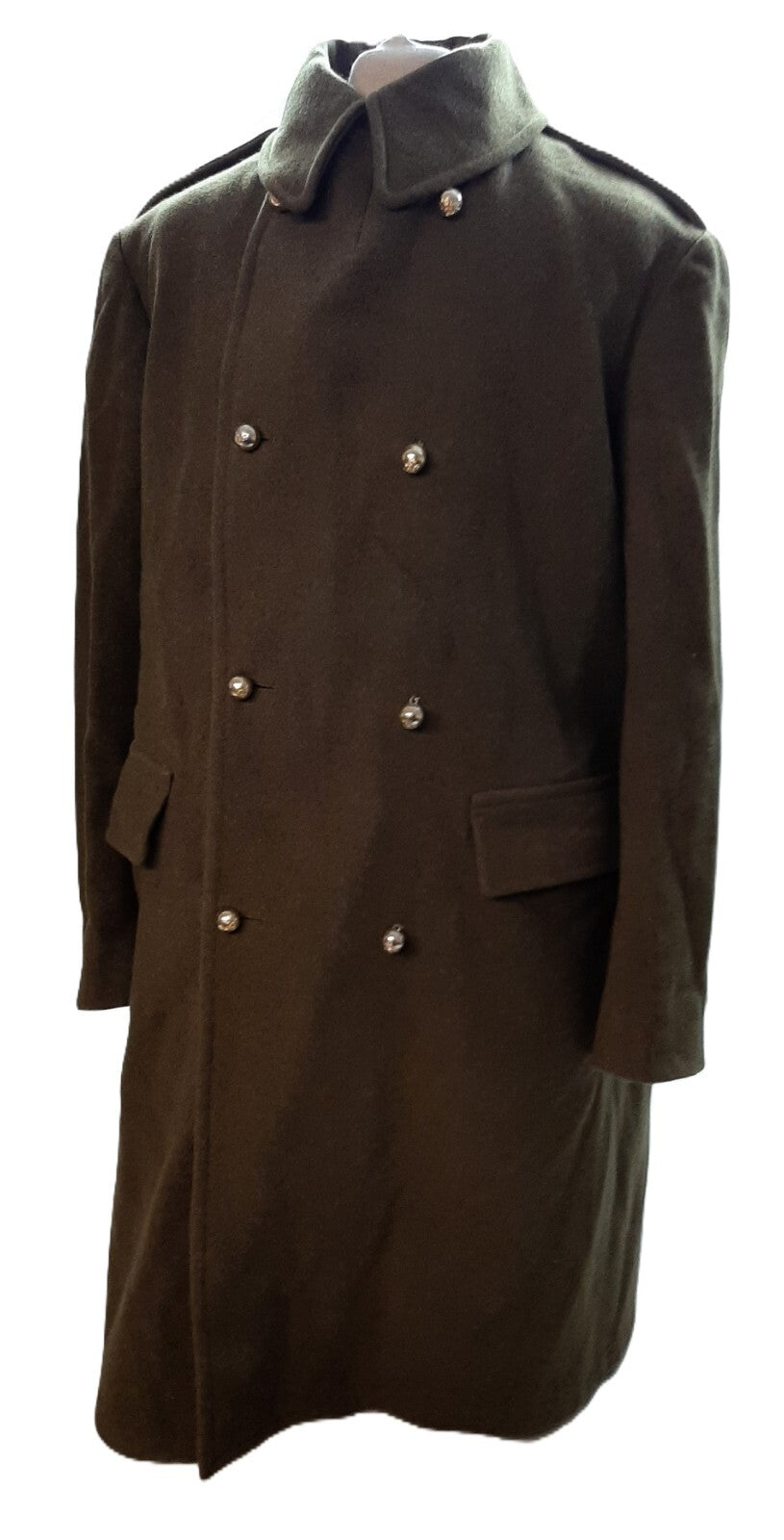 Overcoat Khaki Green RHA Greatcoat Mounted Pattern Size 5
