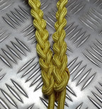 Army Ceremonial Aiguillette / Officers Lanyard Metallic Gold No Tip Ends Present
