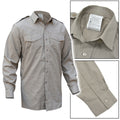 Army Stone Shirt Long Sleeves or Short Sleeve Tropical Tri-Service Shirts GD1