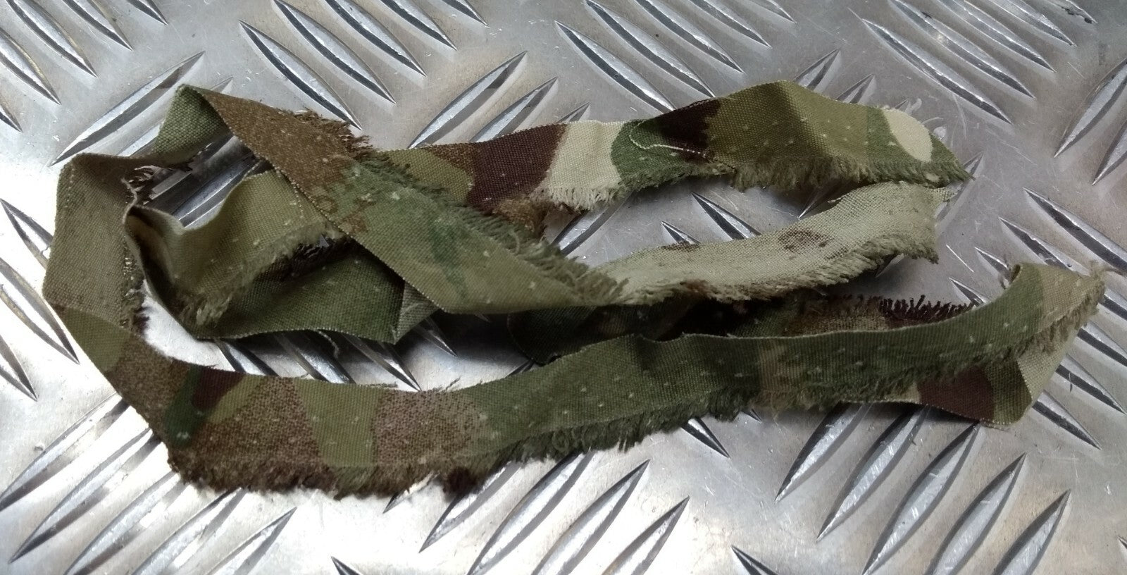 Genuine British Army Issue MTP Multi-Camo Garnish Scrim Strip Set Ghillie Camo