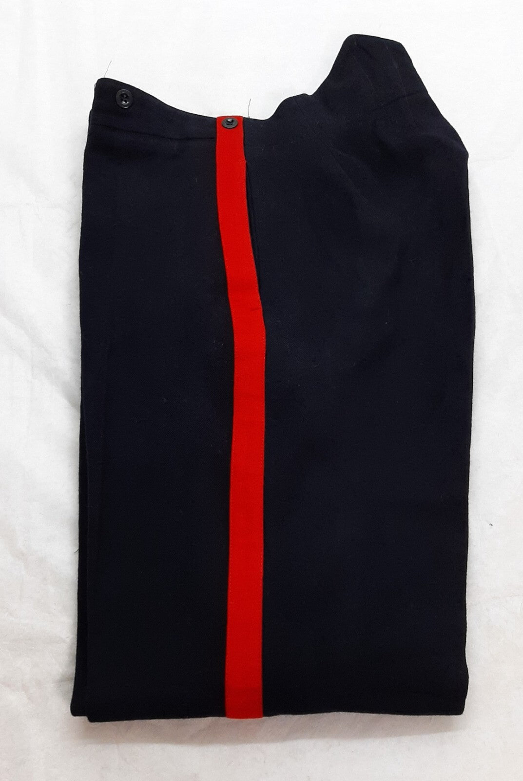 No1 RMAS Trousers British Army Pattern Cadet Officer Dress 1" Red Stripes W33"