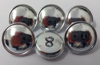 Genuine Style Plain Hi Sheen Buttons Dress Buttons Size 36L x 10