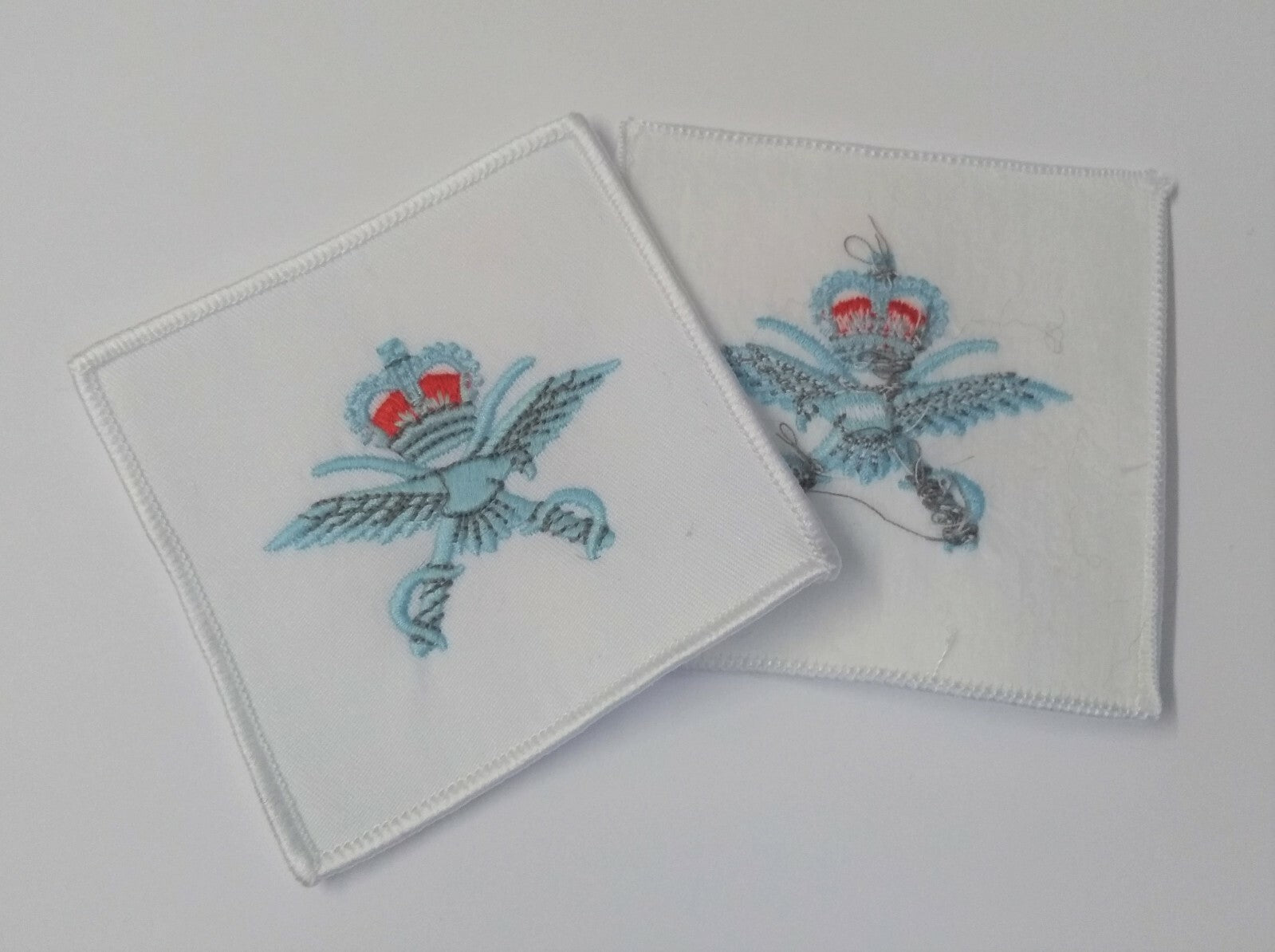 PTI Badges Embroidered RAF Royal Air Force Physical Training Instructor 1 Pair