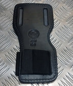 PWL Heavy Duty Black Leather Support Carrier Plate Z91 D6 Left Hand