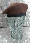 Brown Beret Service Dress Hobson of London Mil-Spec Lined Wool New Old Stock