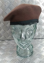 Brown Beret Service Dress Hobson of London Mil-Spec Lined Wool New Old Stock
