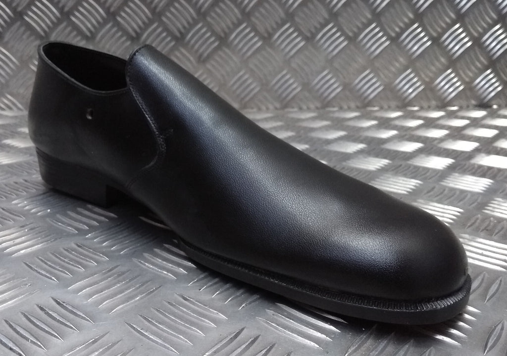 Vintage Prison Shoes Made in England By Bata Obsolete Style 1980s Elasticated