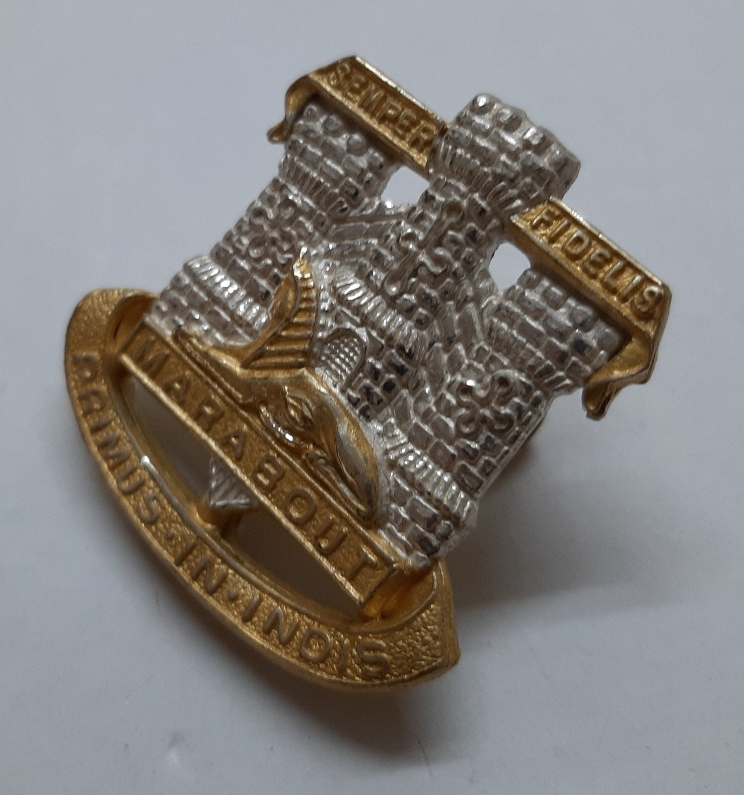 Devonshire and Dorset Vintage Hat Badge British Army Old Pattern Insignia
