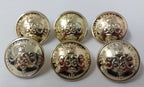 Genuine Canadian Army 1st Grenadier Guards 25mm Large Dress Buttons x 10