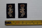 REME Collar Badges Mess Dress Kit Hand Embroidered British Army Old Pattern