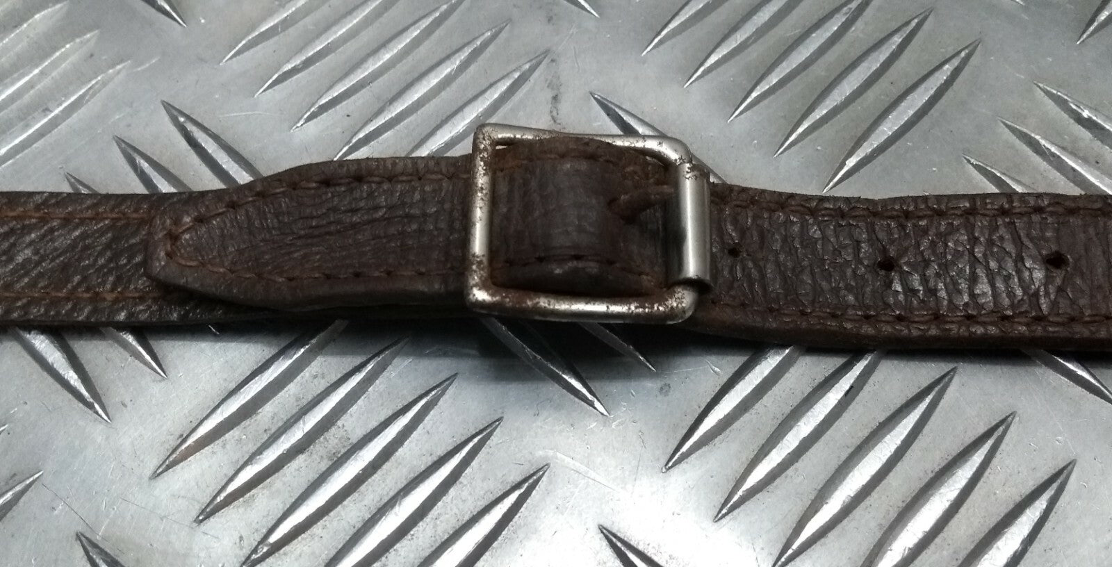 Vintage Sporran Strap Leather With Chains World War Two Pattern Unissued NOS L