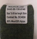 Men's Lovat Stockings 80% Wool Ribbed turn-over-top to wear with Kilt & Shoes