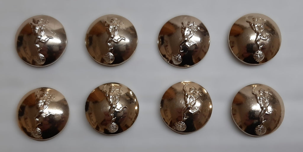 Royal Corps of Signals Button Set No2 Ring Back British Army Insignia O/R