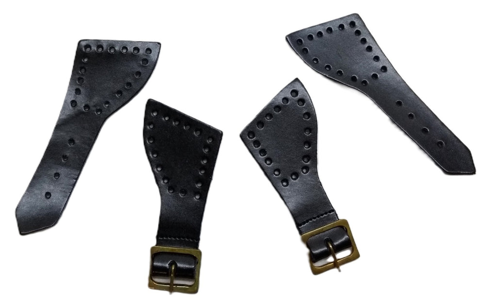Foot Straps Leather British Mess NCO & Officers HCav Cavalry NEW
