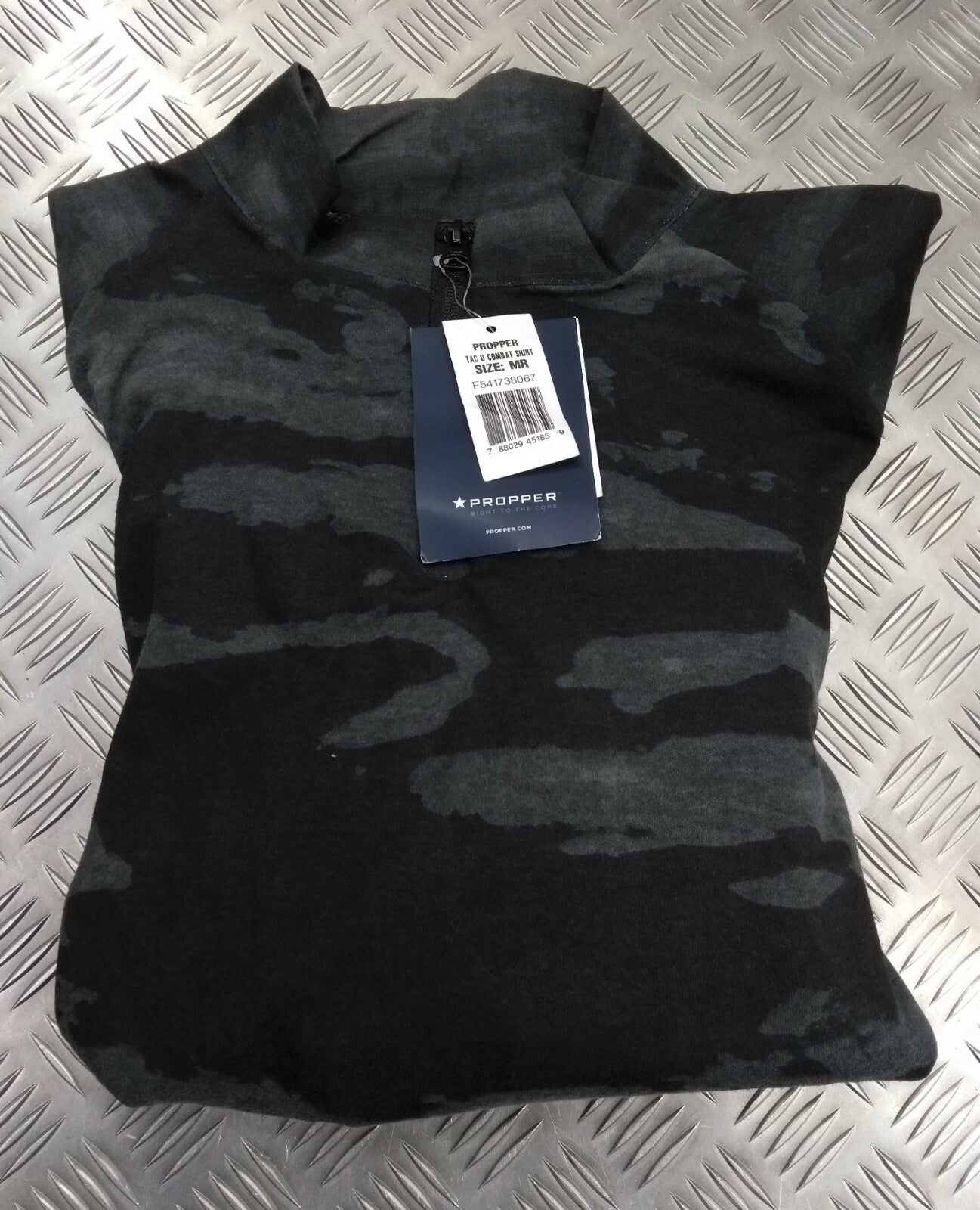 Genuine Propper TAC.U Combat Shirt Stealth Camo Tactical Special Ops UBACS XL/R