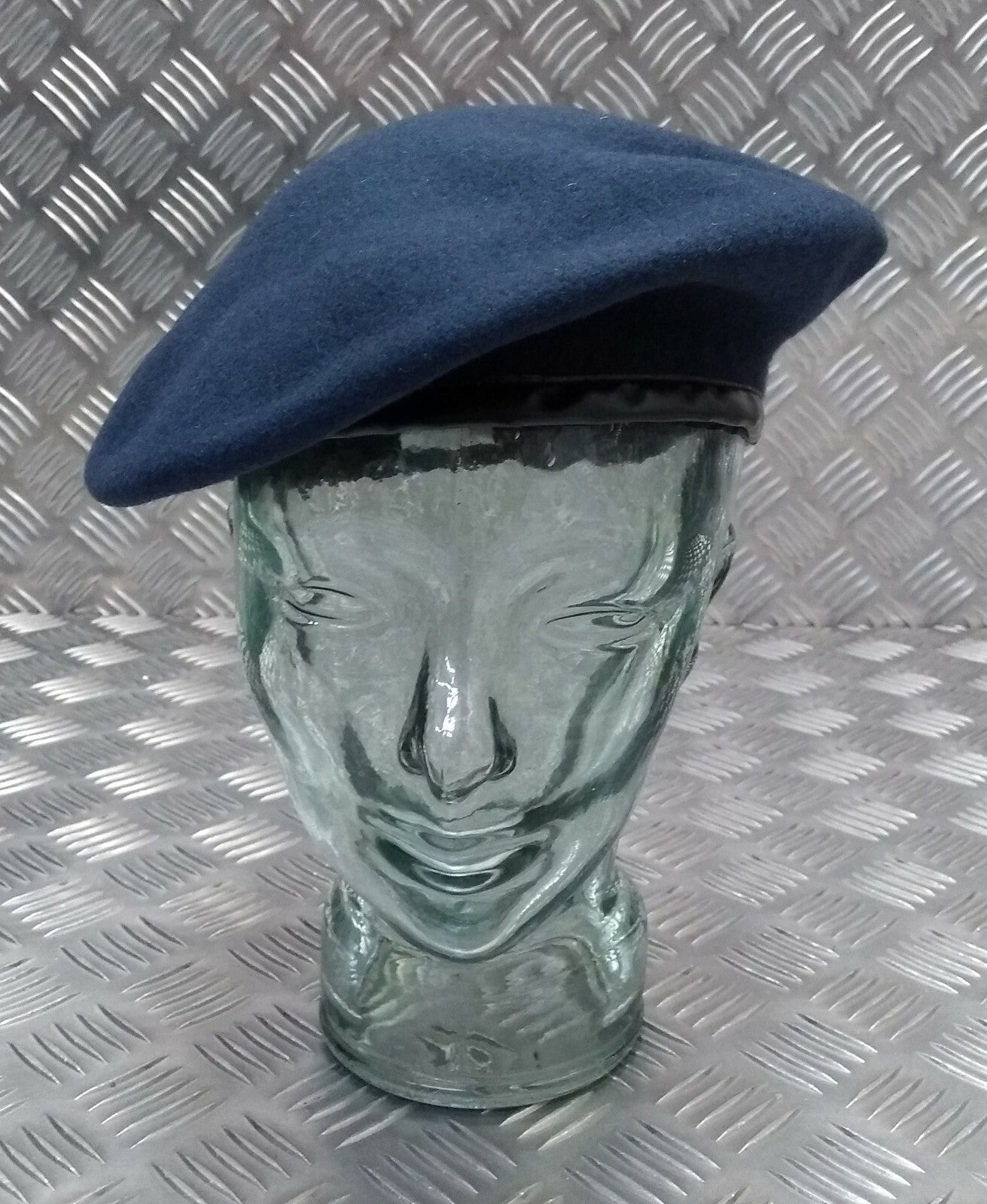 Airforce Blue Beret 100% Wool Taped Rim Scouts & Various Organizations 55cm