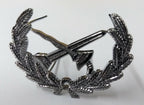 Indonesian Kris Keris Insignia Chrome Hat Badge