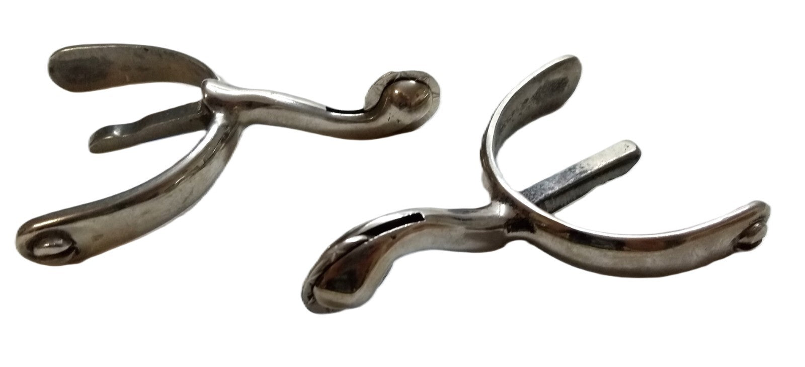 Swan Neck Spurs Short British Army / Officers & Soldiers Parade Boots