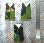 Army Rank Slide Woodland DPM Camo Royal Gibraltar Regiment Assorted Ranks