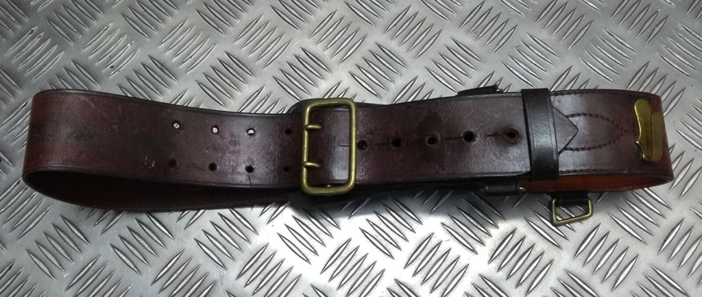 Sam Browne Belt Old Pattern British Made Issue No Shoulder Strap